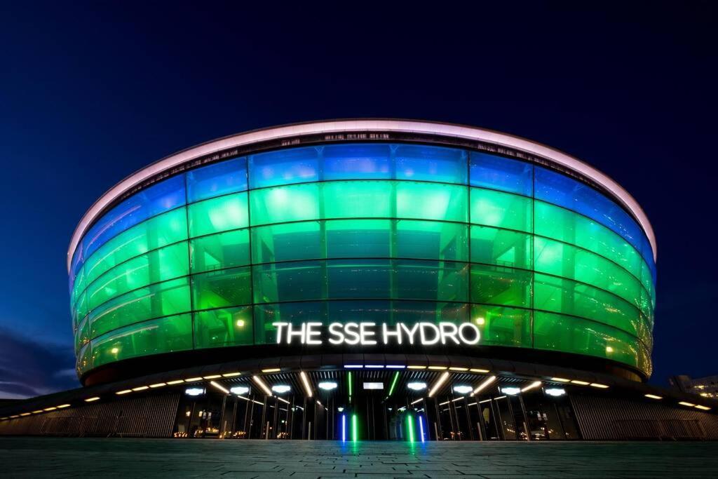 Riverside Exec Apartment With Balcony - Secc/Hydro Glasgow Exterior photo