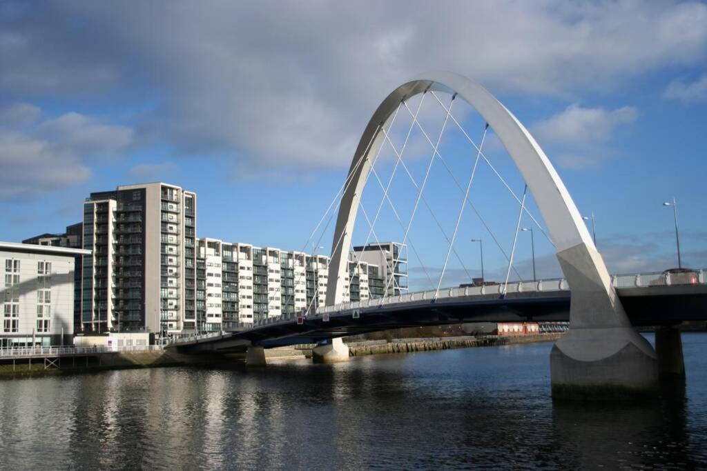 Riverside Exec Apartment With Balcony - Secc/Hydro Glasgow Exterior photo